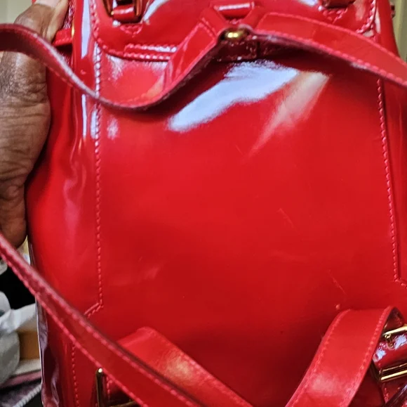 Gucci Bamboo Backpack PatentLeather Luxurious Design with 